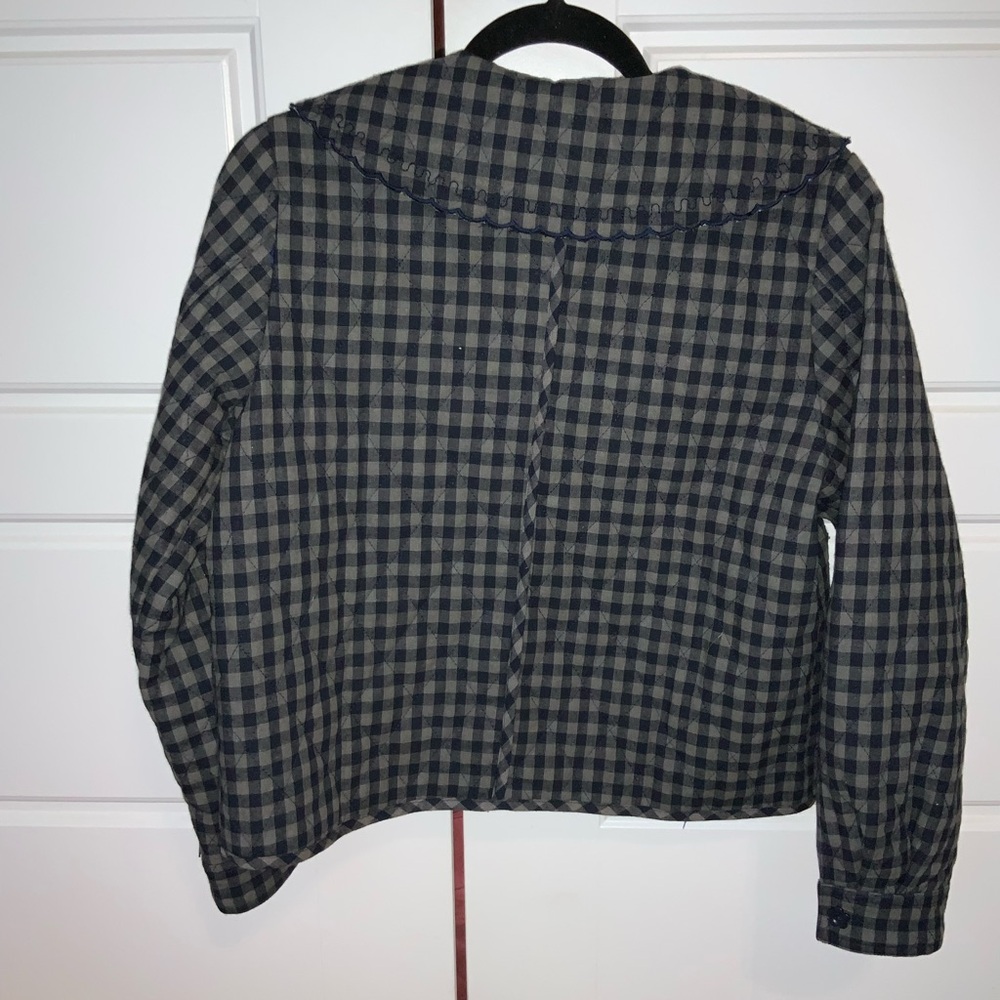 collared quilted jacket - Picture 8 of 9